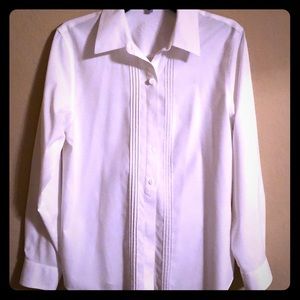 Long sleeve white shirt